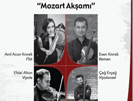 Mozart Akşamı Bir Nefes ve Üç Yay